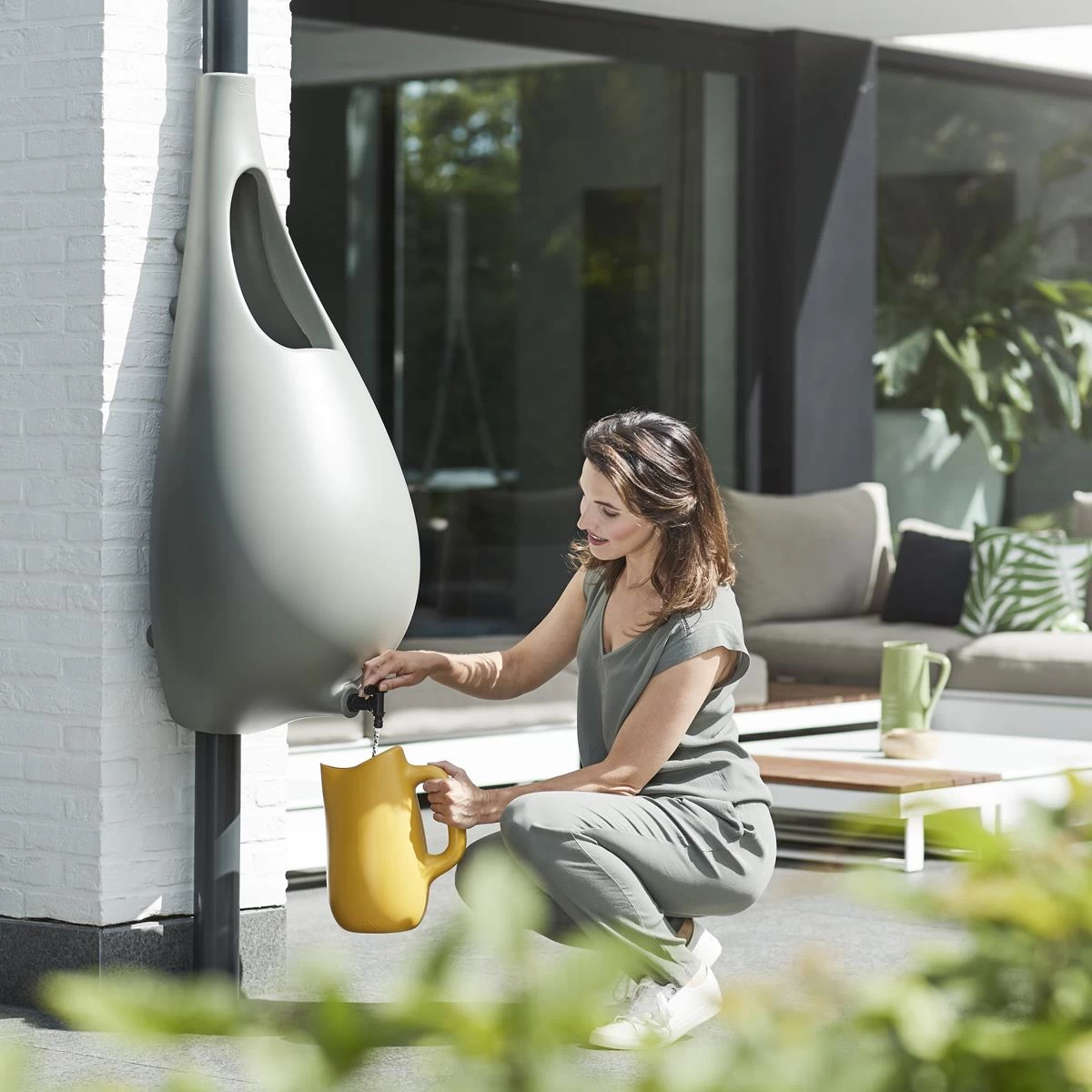 Elho Pure Raindrop Regenton 70 L - Afbeelding 6