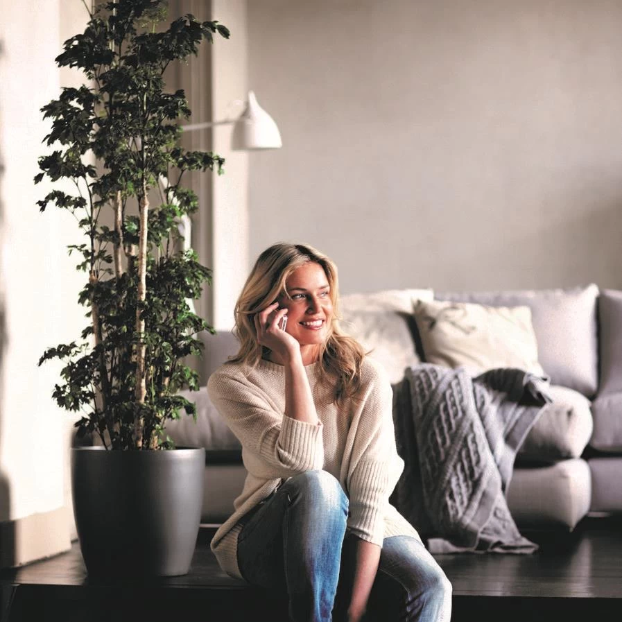 Elho Brussels Bloempot Op Wielen 35 Cm - Afbeelding 4