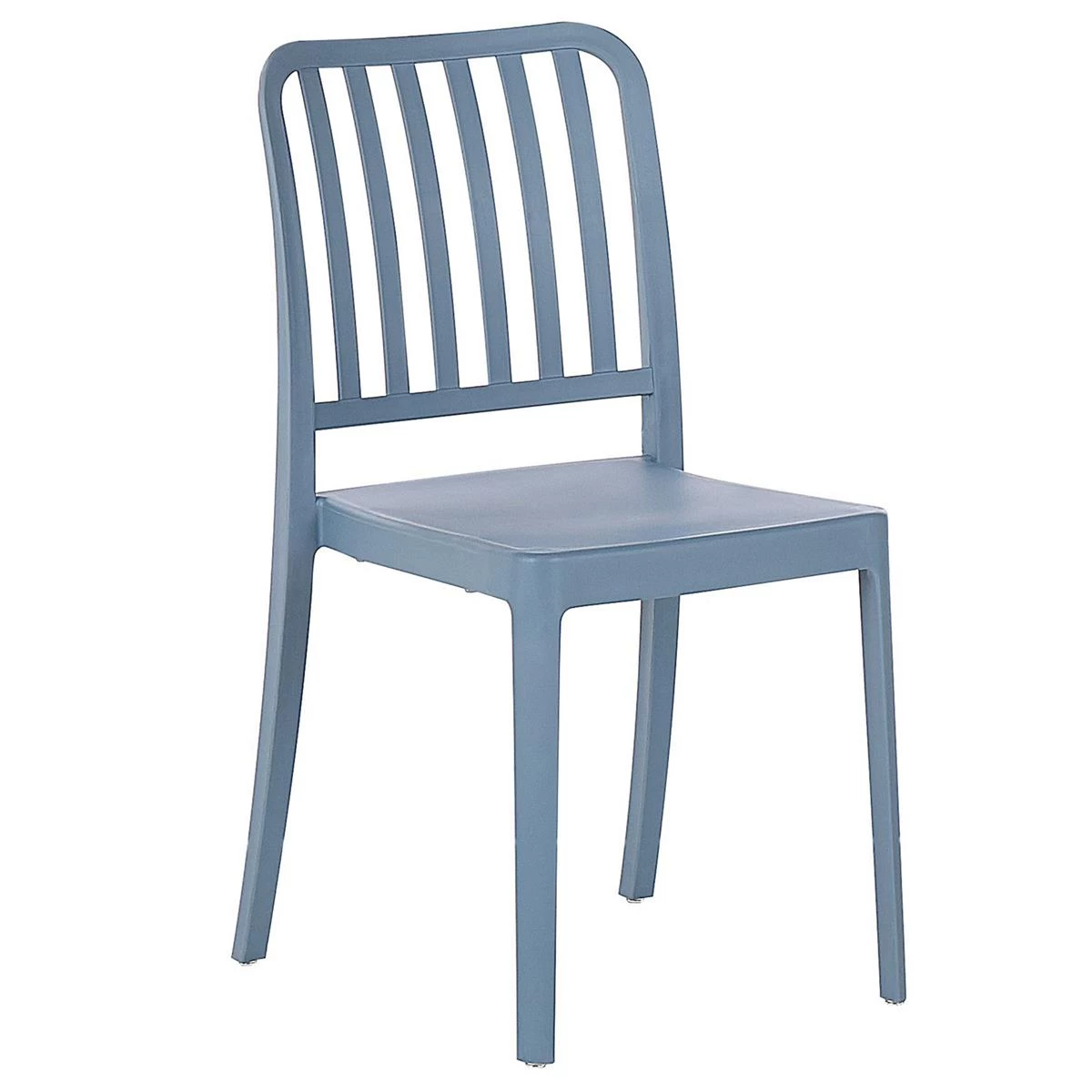 Beliani-SERSALE-Bistroset Voor 2-Blauw|Wit-Synthetisch Materiaal - Afbeelding 7