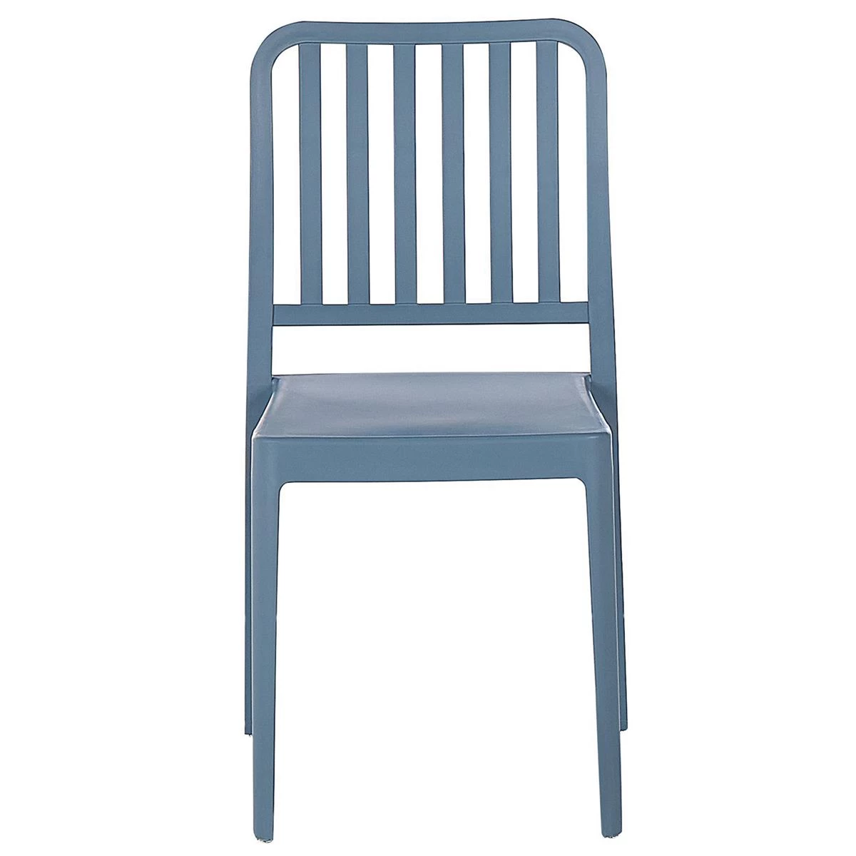 Beliani-SERSALE-Bistroset Voor 2-Blauw|Wit-Synthetisch Materiaal - Afbeelding 8