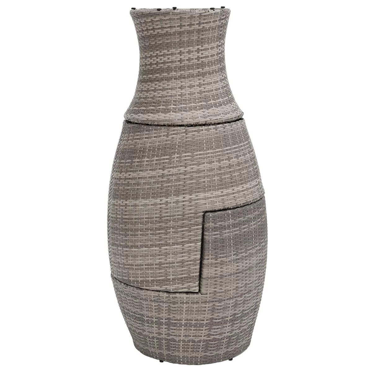 Beliani - CAPRI - Bistroset Voor 2 - Grijs - PE Rotan - Afbeelding 8