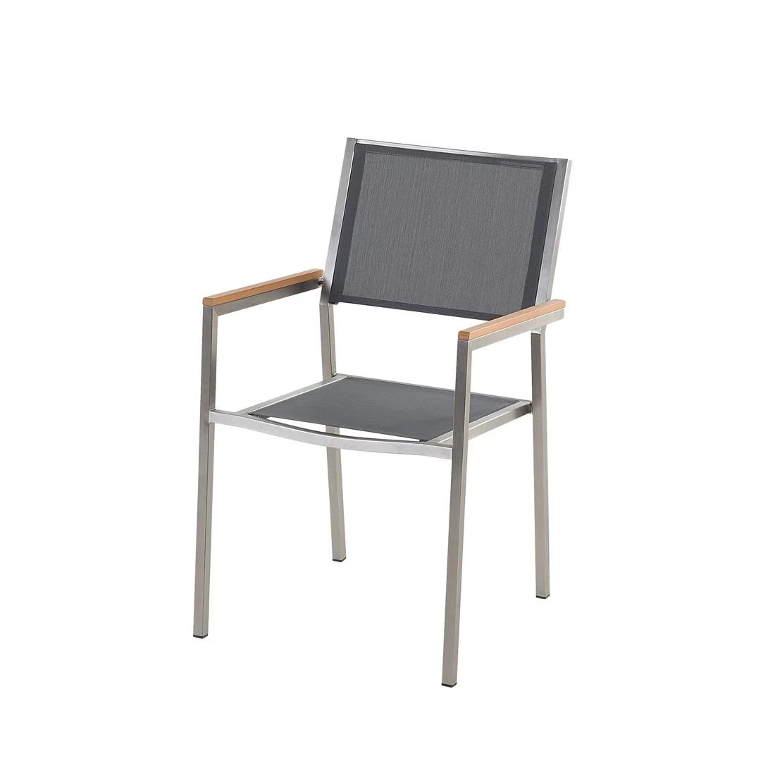 Beliani - GROSSETO - Tuinset Voor 8 - Donkergrijs - Graniet - Afbeelding 4