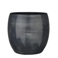 Mica Decorations Lester Bloempot Ø33 Cm Donkerblauw