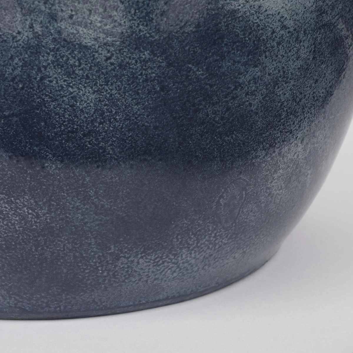 Mica Decorations Lester Bloempot Ø33 Cm Donkerblauw - Afbeelding 3