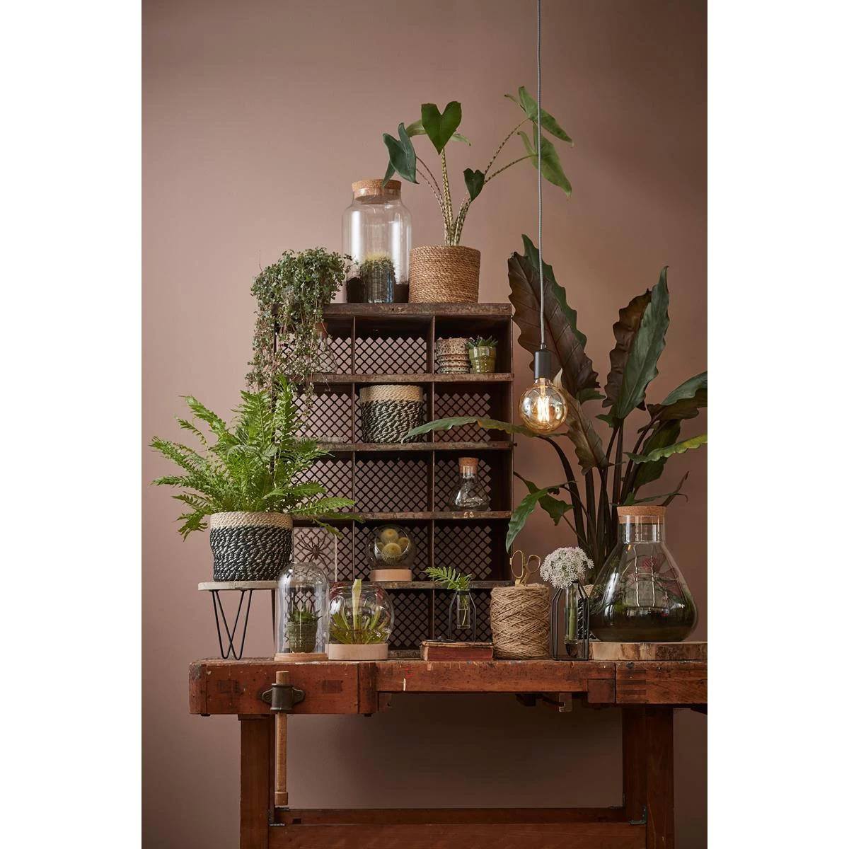 Mica Decorations Bonaparte Mand Voor Planten - Set Van 3 - Zwart - Afbeelding 10