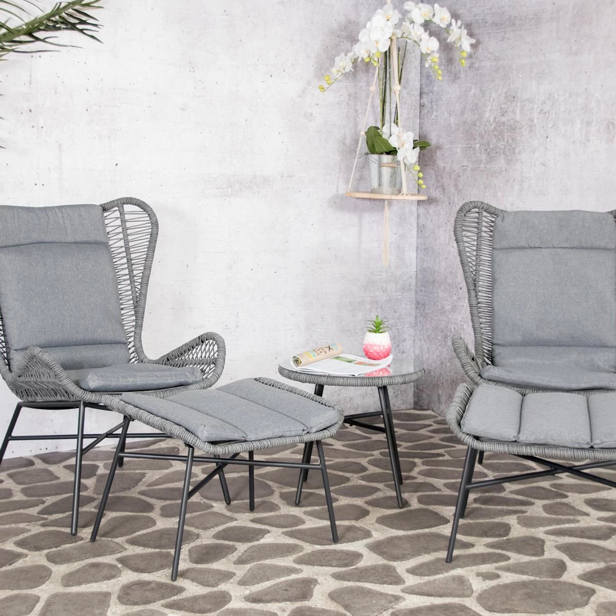 SenS-Line Milan Loungeset - Afbeelding 2