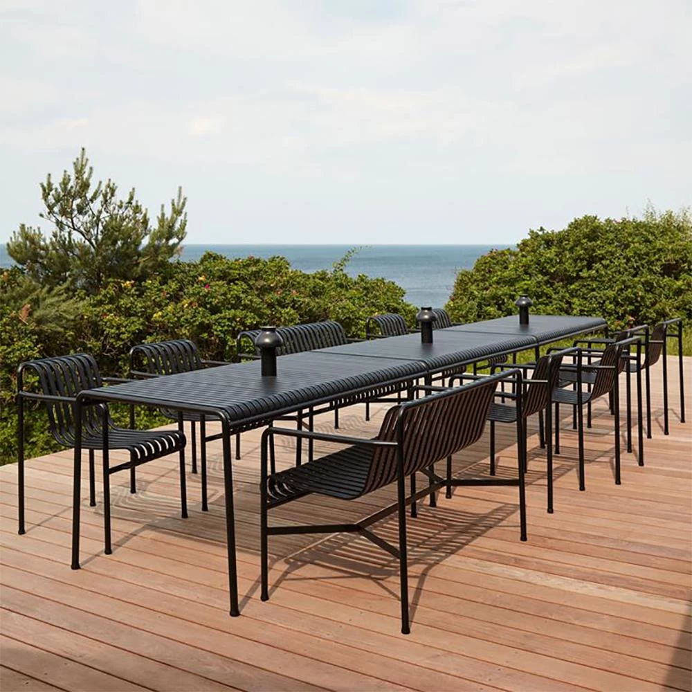 HAY Palissade Tuinbank - Anthracite - 2-zits - Afbeelding 6