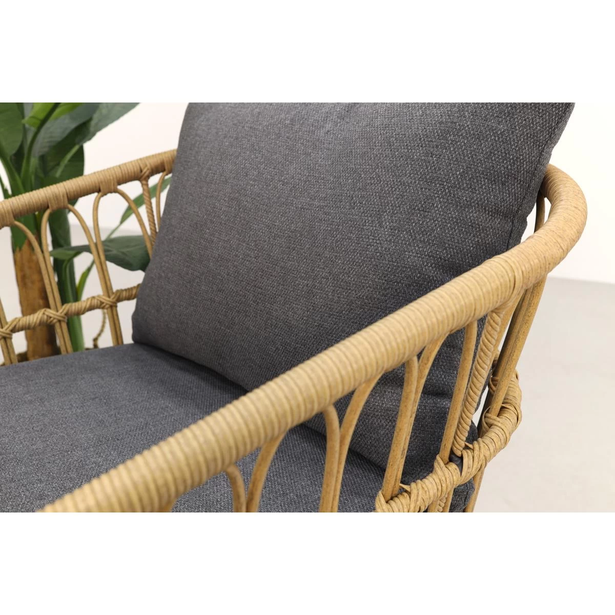 Garden Impressions Tarulo Loungeset 4-delig - Donker Grijs - Afbeelding 11