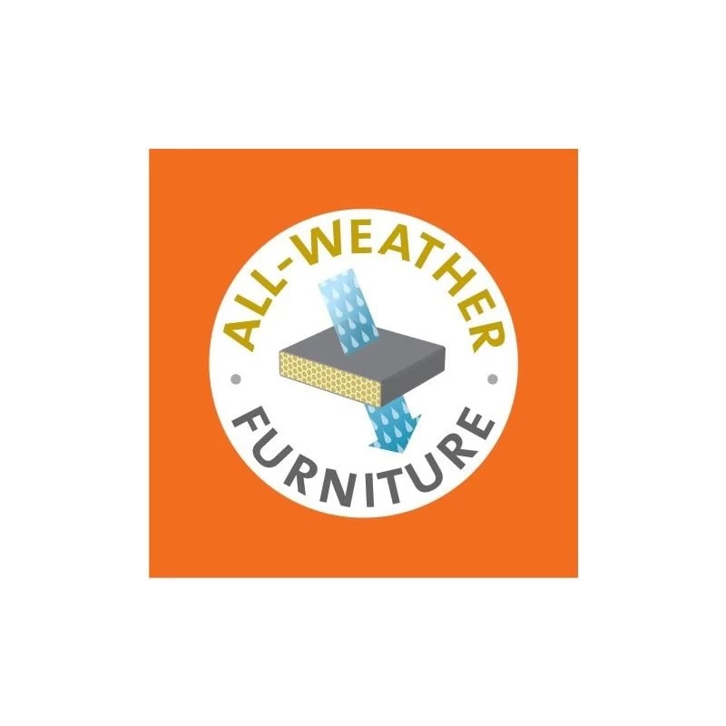 Exotan Villa All Weather Loungeset Met Hoekbank - Afbeelding 11