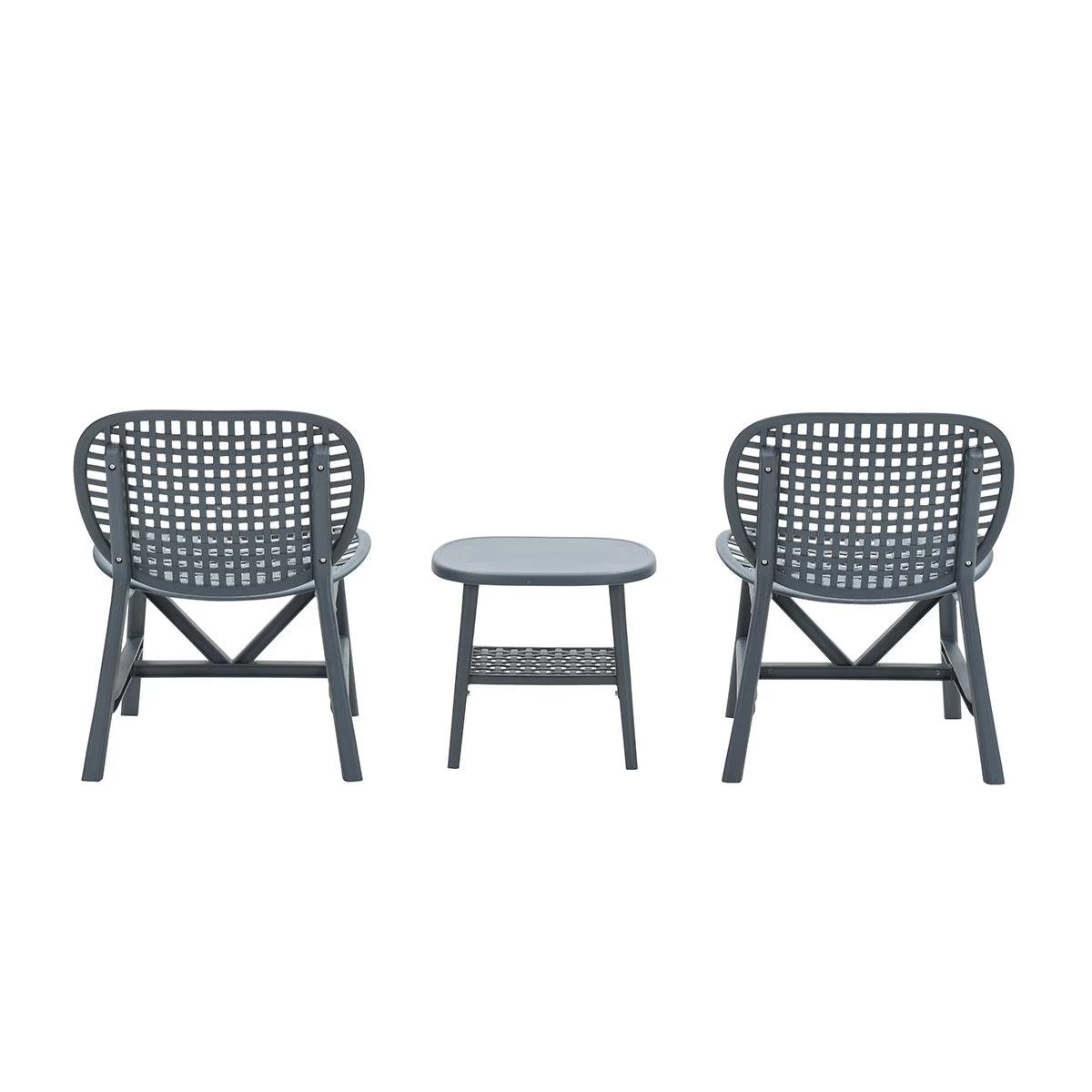 Garden Impressions Fien Balkonset 3-delig - Donker Grijs - Afbeelding 4