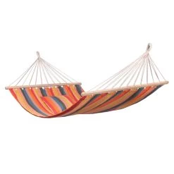 123Hammock Hangmat EƩnpersoons Gomera Spreaderbar Veelkleurig