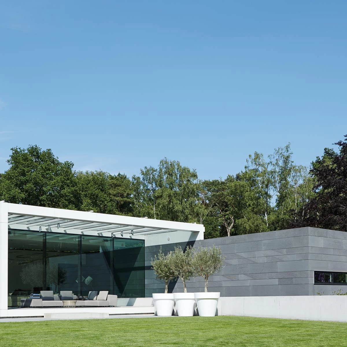 Elho Pure Round Bloempot Ø 100 Cm - Wit - Afbeelding 9