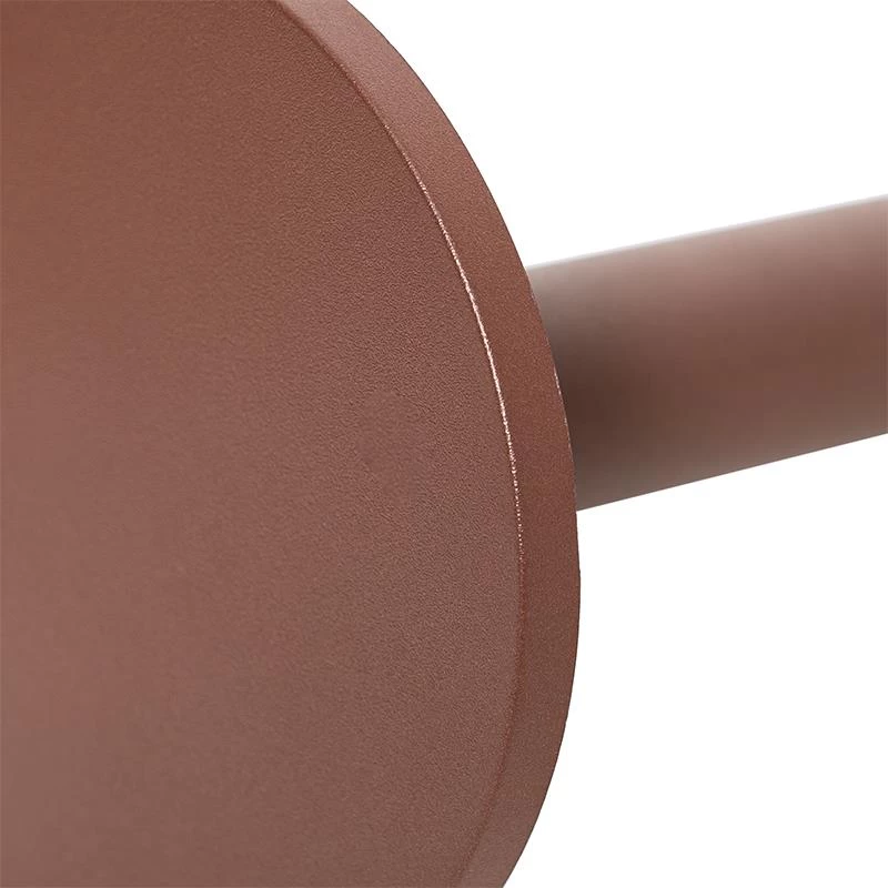 QAZQA Moderne Prikspot Roestbruin Incl. LED IP54 - Skyf - Afbeelding 7