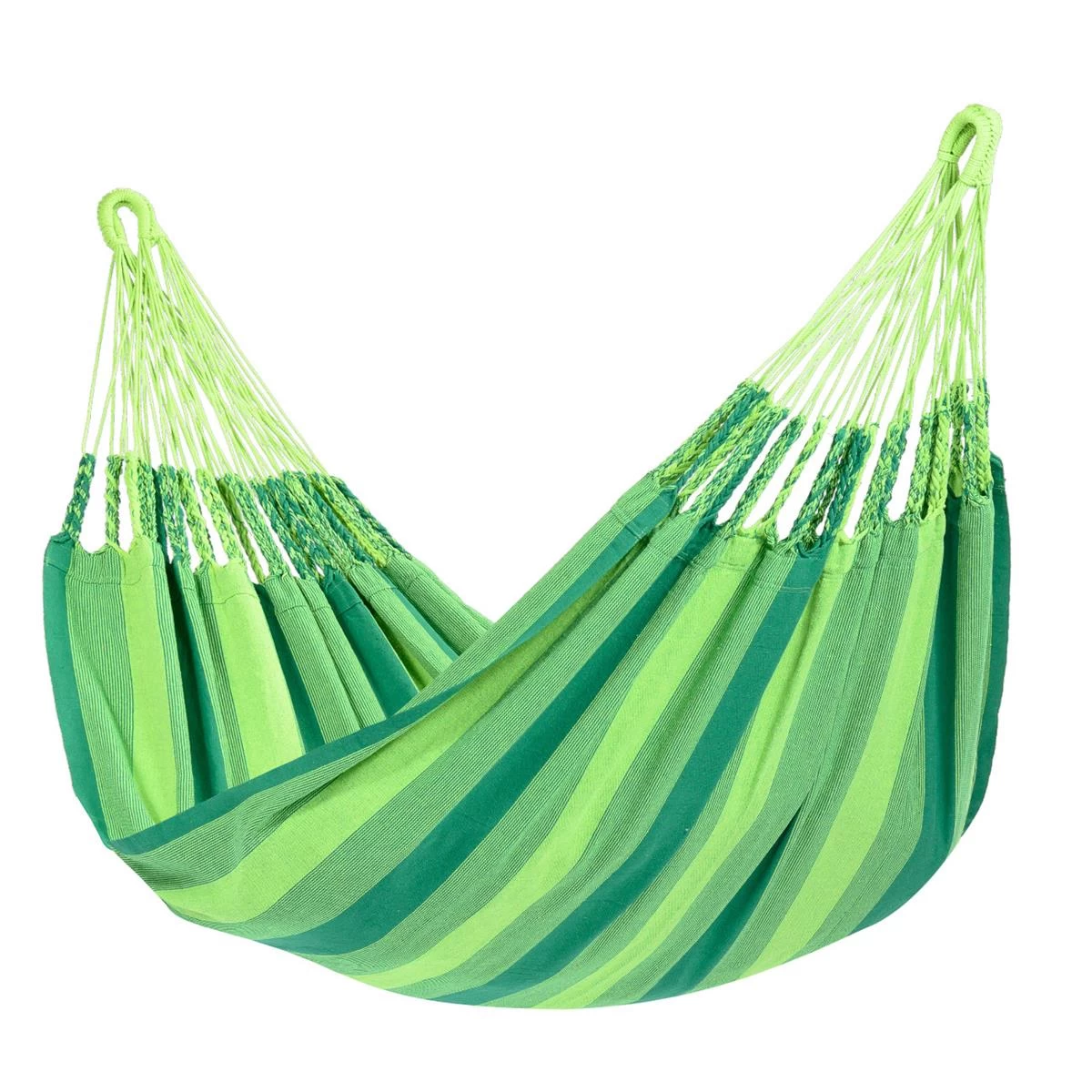 Tropilex® Hangmat Met Standaard Eénpersoons Wood & Dream Green Groen - Afbeelding 5