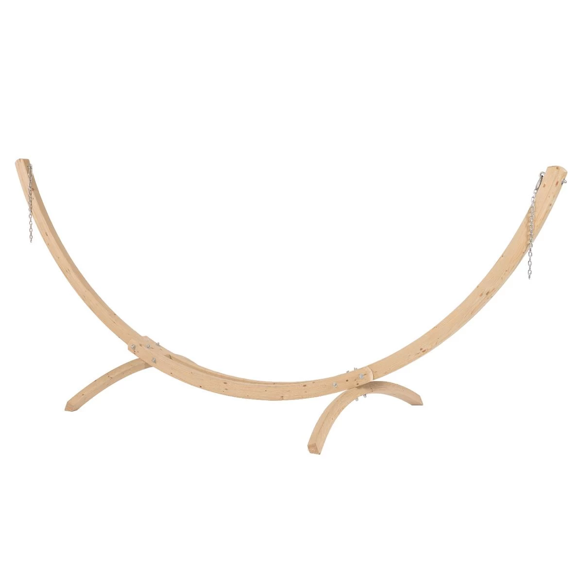 Tropilex® Hangmat Met Standaard Eénpersoons Wood & Natural Pink Roze - Afbeelding 10