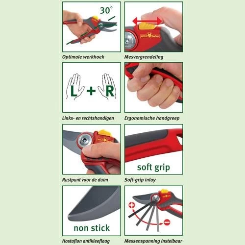 Wolf-Garten Profi RR5000 Snoeischaar - Afbeelding 5