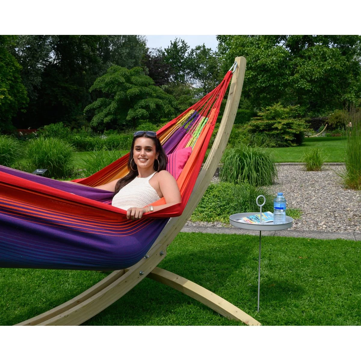 Tropilex® Hangmattafeltje Silver Metaal - Afbeelding 5