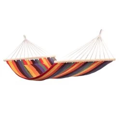 123Hammock Hangmat EƩnpersoons Multi Spreaderbar Veelkleurig