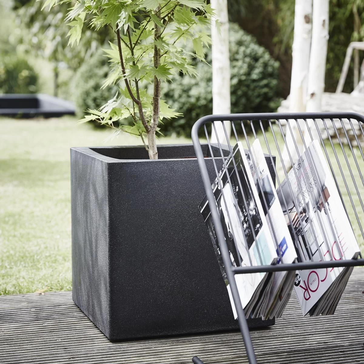 Capi Europe Urban Smooth Vierkant Bloempot 30 Cm - Afbeelding 4