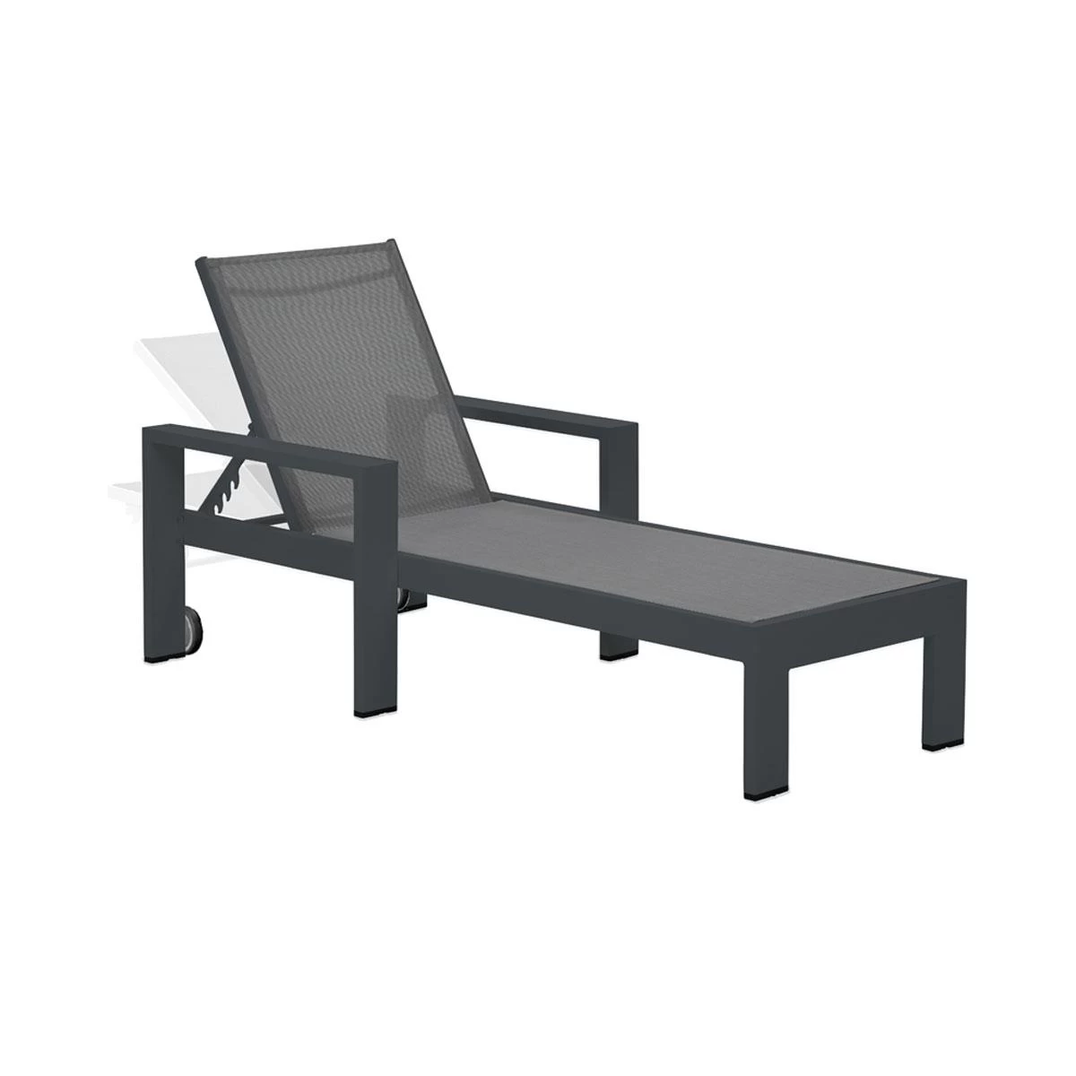 Garden Impressions Plaza Ligbed - Donker Grijs