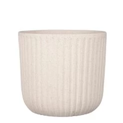 Mica Decorations Dante Bloempot - H24 X Ø27 Cm - Off White