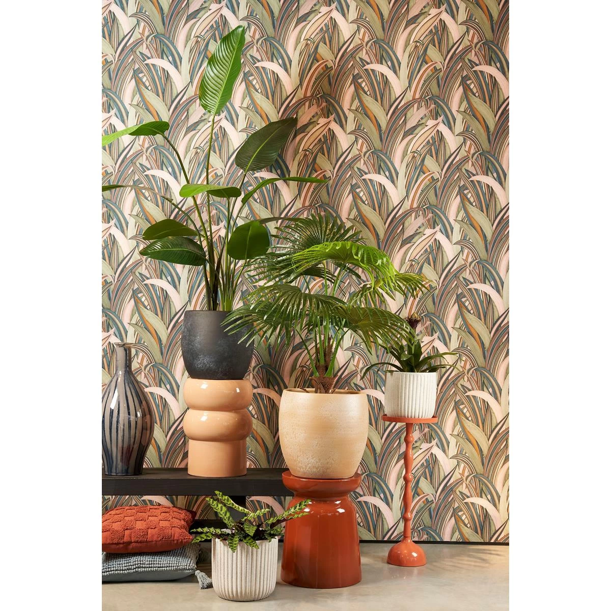 Mica Decorations Dante Bloempot - H24 X Ø27 Cm - Off White - Afbeelding 2