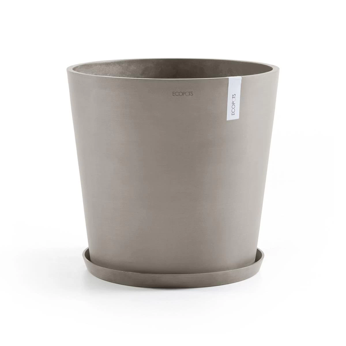 Ecopots Amsterdam Bloempot Ø 60 Cm - Taupe - Afbeelding 5
