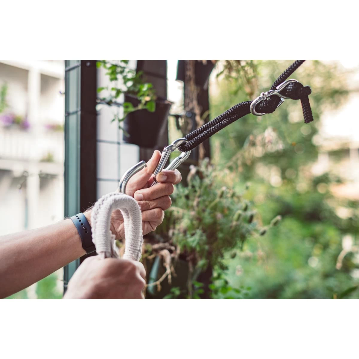 Tropilex® Hangmatbevestiging Complete White Wit | Ecru - Afbeelding 3