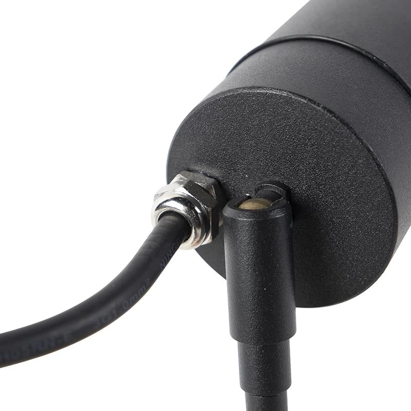 QAZQA Prikspot Zwart Verstelbaar IP44 - Solo - Afbeelding 7